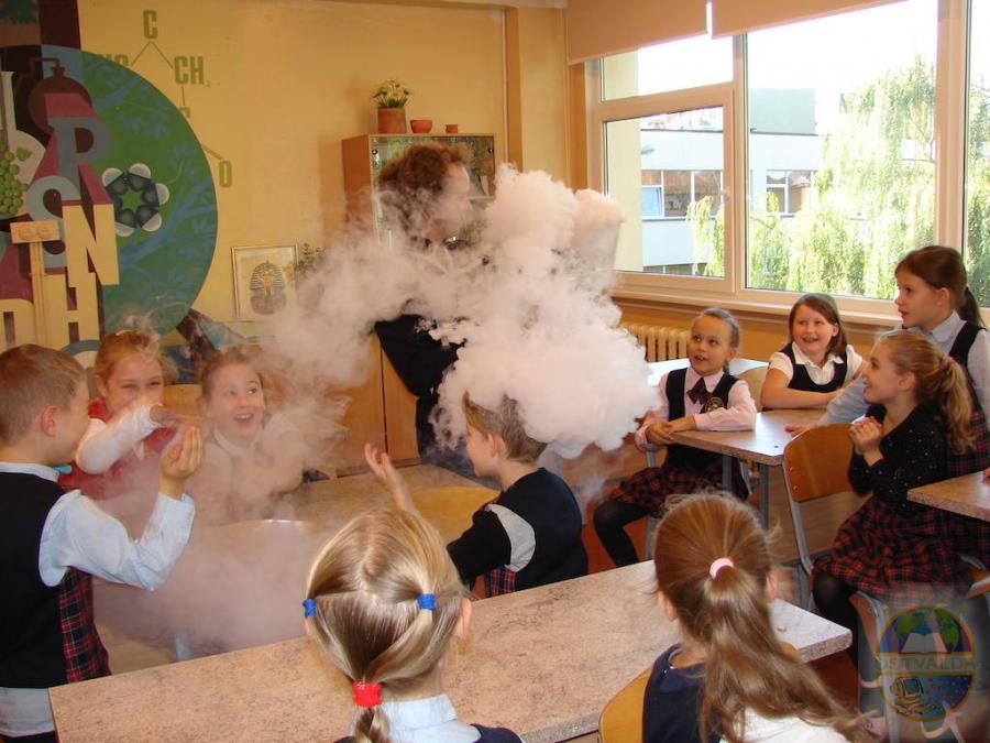 Iniciatīvas "Skolas soma" ietvaros Rīgas Ostvalda vidusskolas 1. - 4. klašu skolēni apmeklēja "Laboratorium.lv" nodarbību.
